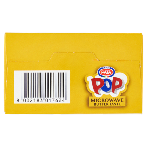 Pata Pop Microwave Butter Taste 3 x 90 g