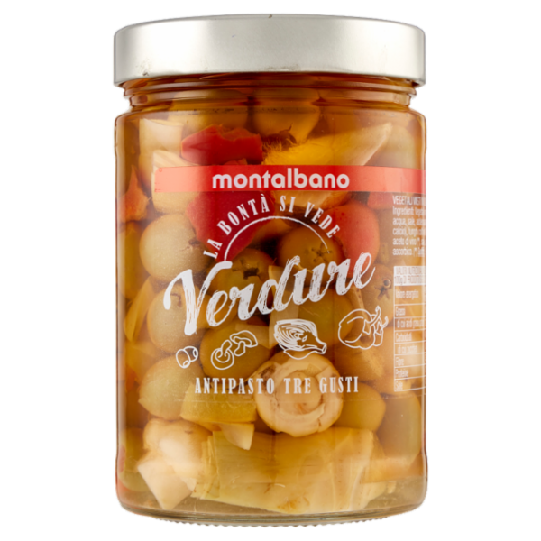 montalbano Verdure Antipasto Tre Gusti 540 g