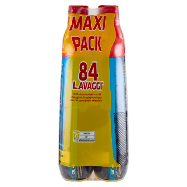 Finish Power Gel Lemon 2 x 42 lavaggi liquido lavastoviglie 2 x 940 ml