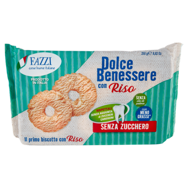 Fazzi Dolce Benessere con Riso Senza Zucchero 250 g