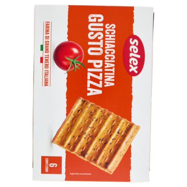Selex Schiacciatina Gusto Pizza 6 Porzioni da 37,5 g