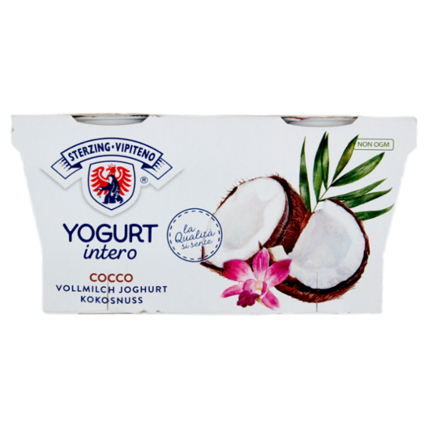 Sterzing Vipiteno Yogurt intero Cocco 2 x 125 g