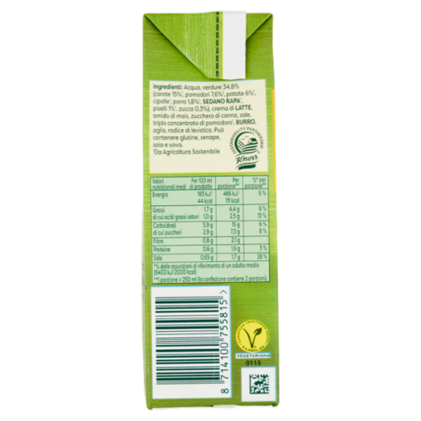 Knorr Vellutata di Verdure Dolci 500 ml