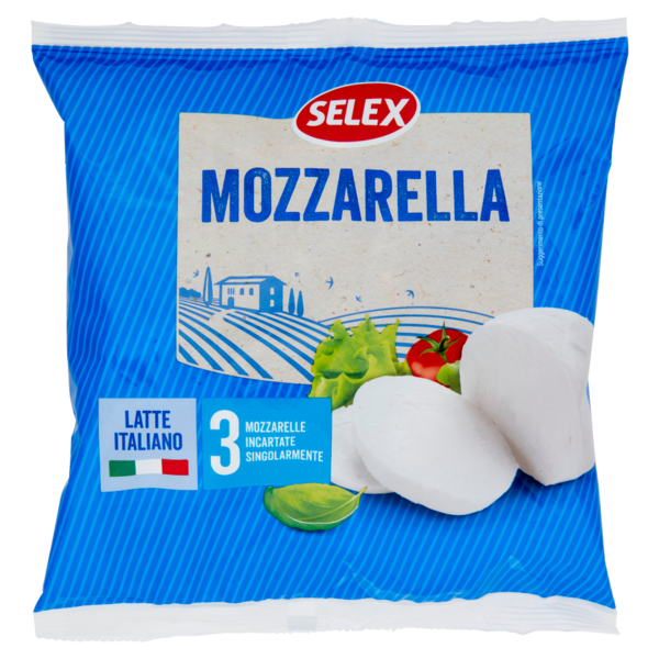 Selex Mozzarella Fior di Latte 3x125 g