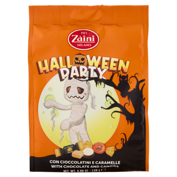 Zàini Halloween Party con Cioccolatini e Caramelle Mummia 138 g