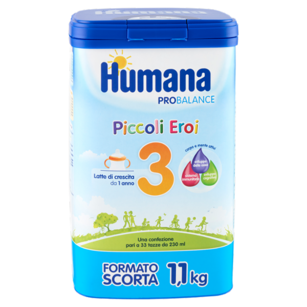 Humana Probalance Piccoli Eroi 3 Latte di crescita 1,1 kg