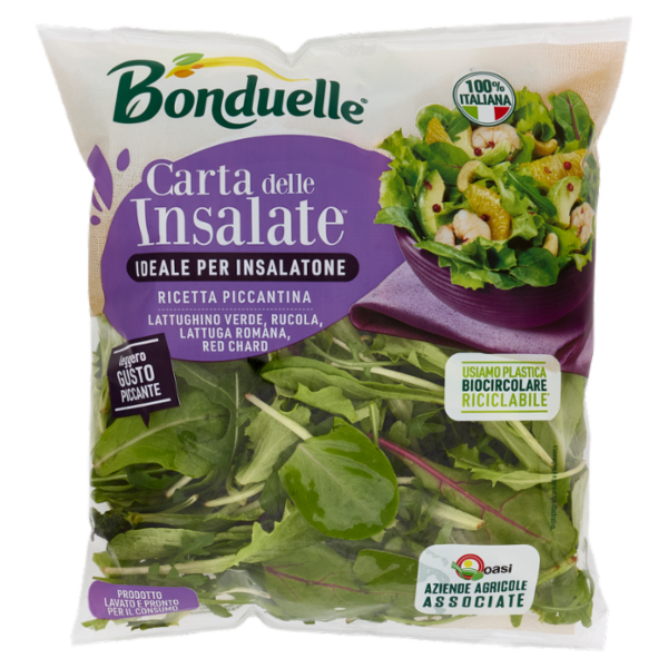 Bonduelle Carta delle Insalate Ricetta Piccantina 120 g