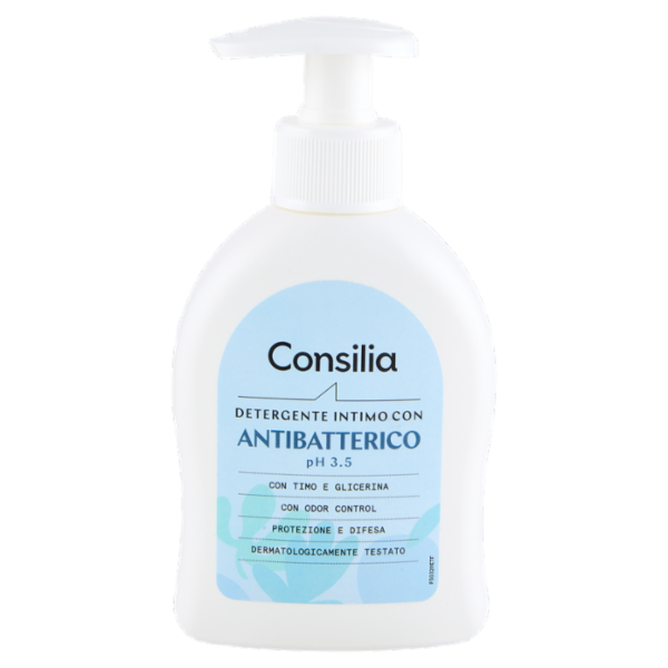 Consilia Detergente Intimo con Antibatterico con Timo e Glicerina pH3.5 200 ml