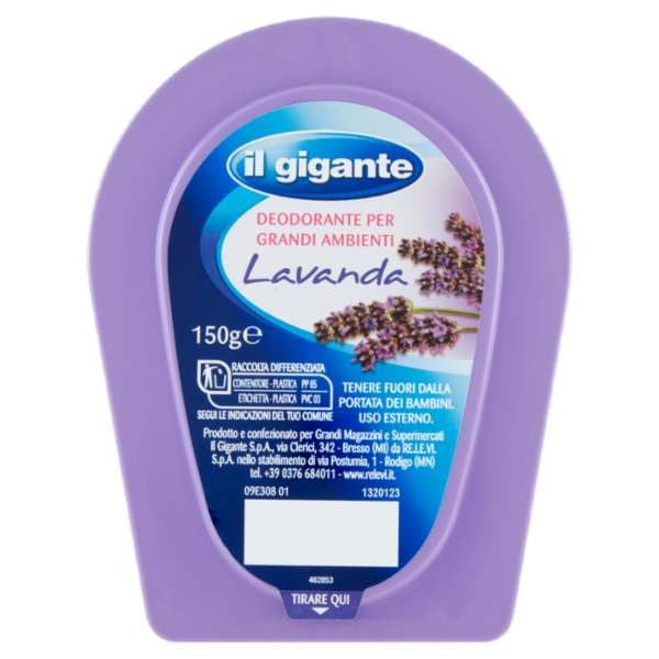 IL GIGANTE Deodorante per Grandi Ambienti Lavanda 150 g