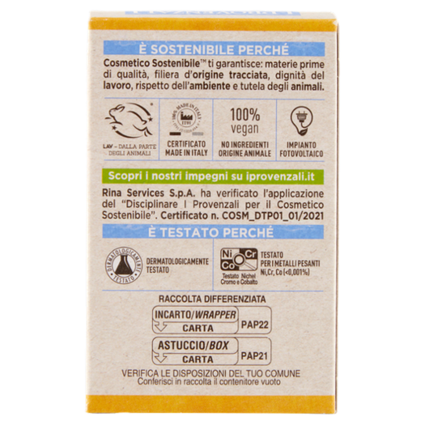 I Provenzali Saponetta Vegetale Zolfo Purificante 100 g