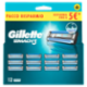 Gillette Mach3 Lamette di ricambio per Rasoio da Uomo, 12 Ricariche