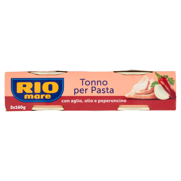 Rio mare Tonno per Pasta Aglio e Peperoncino 2 x 160 g