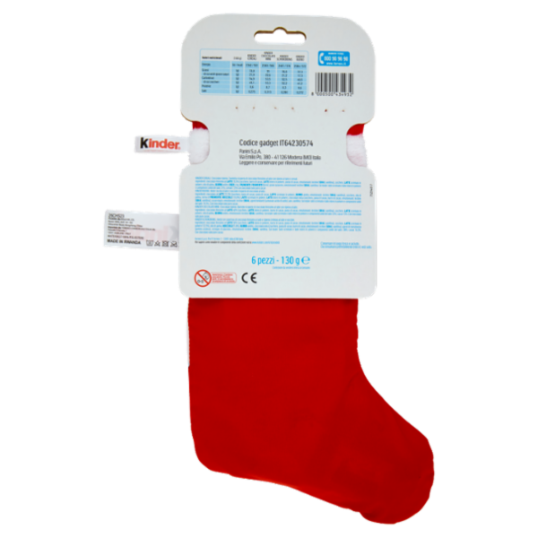 Kinder HappyCalza Pixar 6 pezzi 130 g