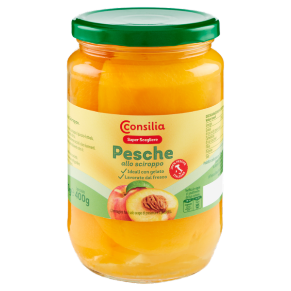 Consilia Saper Scegliere Pesche allo sciroppo 700 g