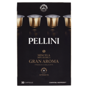 Pellini Gran Aroma Compatibili Nespresso* 30 Capsule 165 g