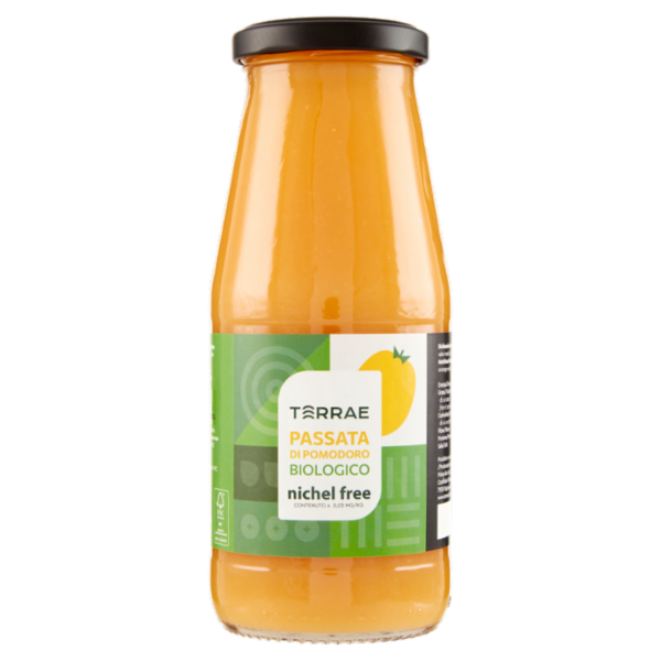 Terrae Passata di Pomodoro Giallo nichel free Biologico 420 g
