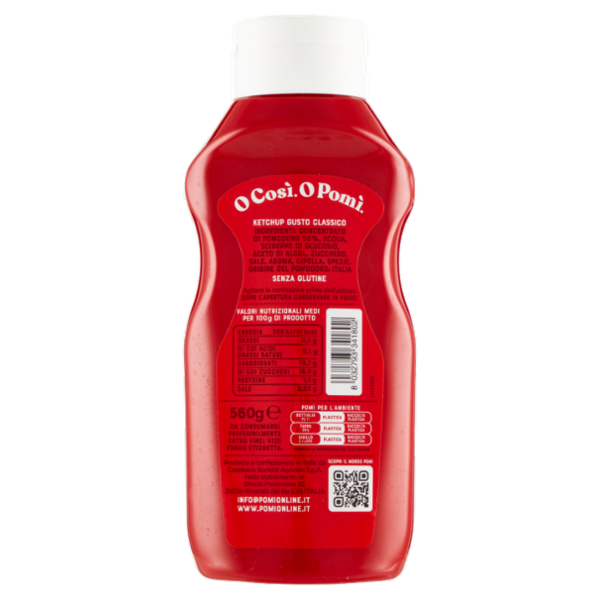 Pomì Ketchup Gusto Classico 560 g