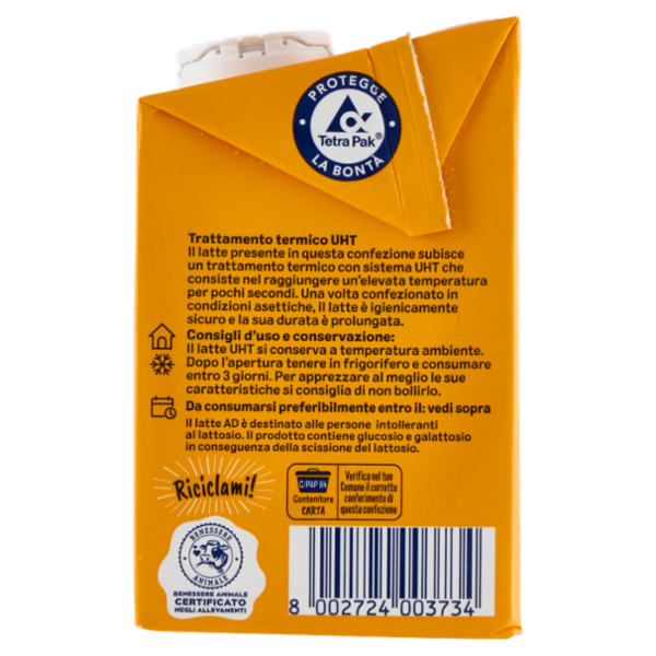 Arborea Ad Latte Parzialmente Scremato ad Alta Digeribilità Senza Lattosio 500 ml