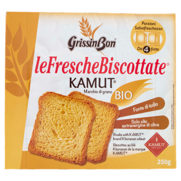 GrissinBon leFrescheBiscottate Kamut Bio 250 g