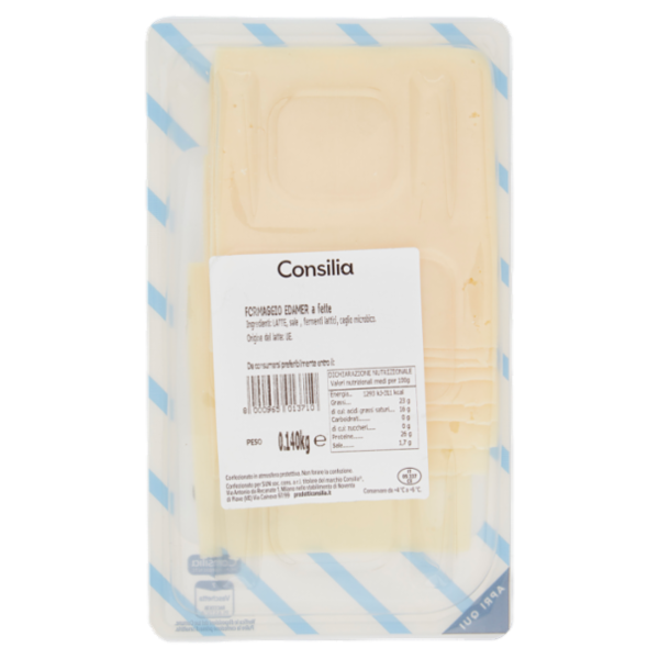 Consilia Edamer a Fette 140 g