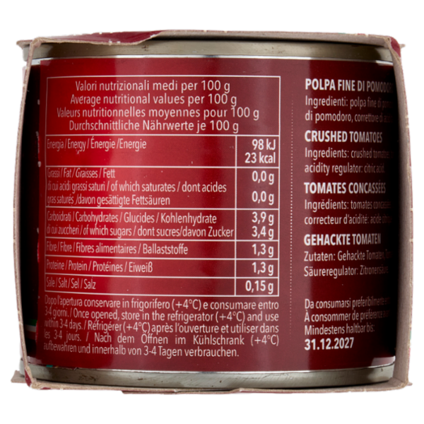 Rosso Gargano Polpa fine di Puglia 2 x 220 g