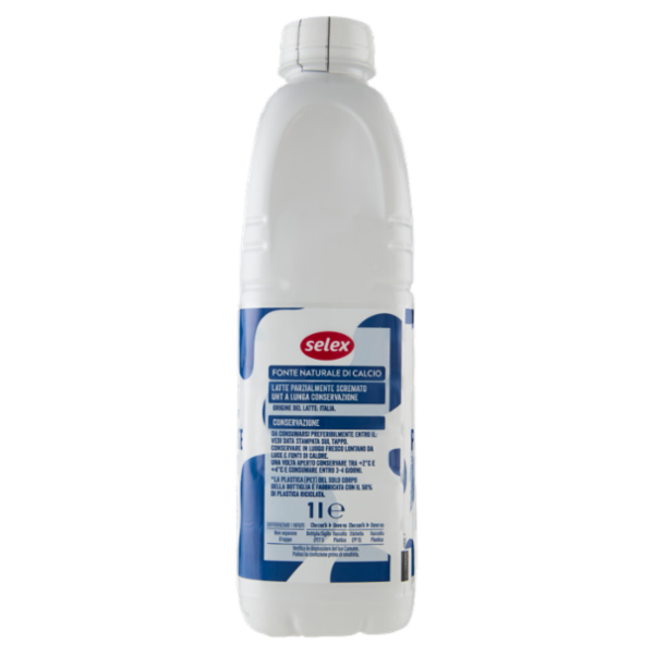 Selex Vivi Bene Latte Uht Parzialmente Scremato 100% Italiano 1 L