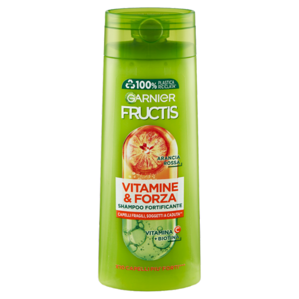 Garnier Shampoo Fructis Vitamine&Forza, arricchito con Vitamine, 250 ml