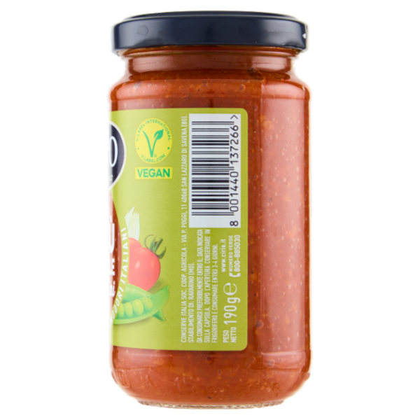 Cirio Ragù Vegetale e Datterini 190 g