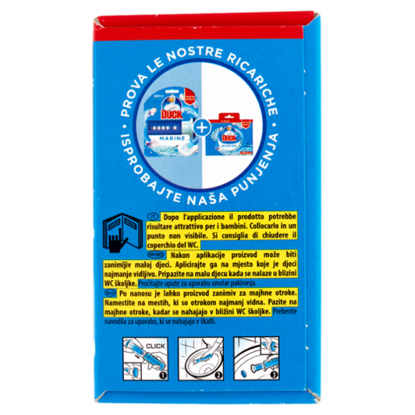 Duck Fresh Discs - Doppia Ricarica, Fragranza Marine, 2 x 36 ml