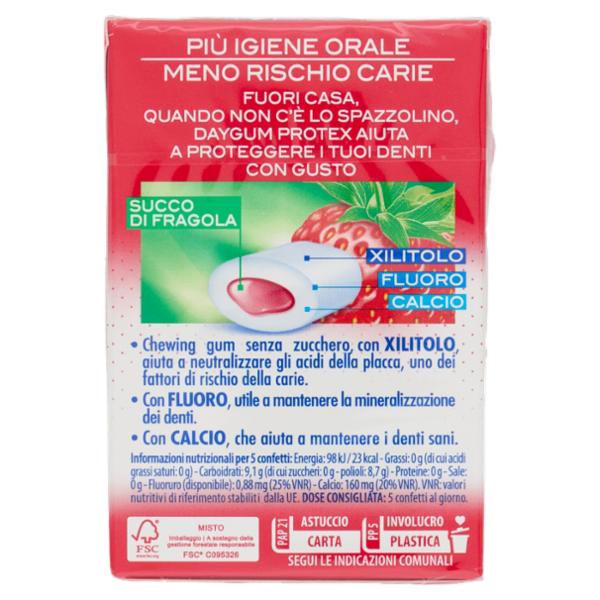 Daygum Protex con Succo di Fragola 30 g