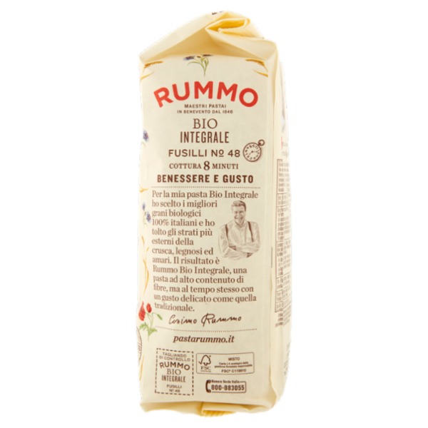 Rummo Bio Integrale Fusilli N° 48 500 g