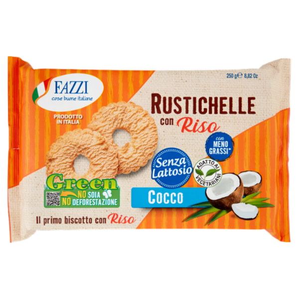 Fazzi Rustichelle con Riso Cocco 250 g