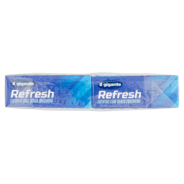 IL GIGANTE Refresh Chewing Gum Senza Zucchero Gusto Menta e Liquirizia 2 x 30 g