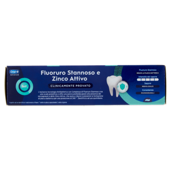 Oral-B Advanced Dentifricio Prevenzione Tartaro Microgranuli Attivi Extra Fresh 75 ml