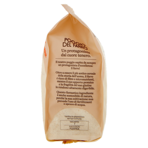 Poggio del Farro Farina di Farro Bio Integrale Monococco 500 g