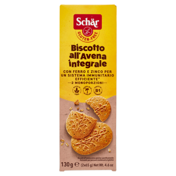 Schär Biscotto all'Avena integrale 2 x 65 g