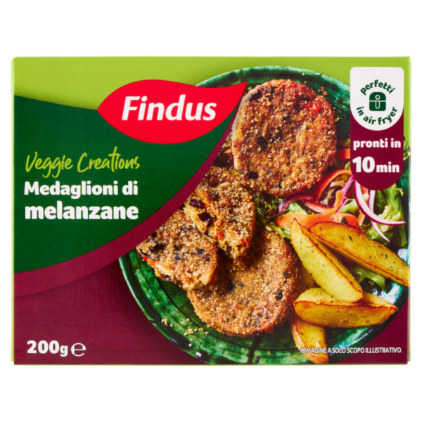 Findus Veggie Creations Medaglioni di Melanzane 200 g