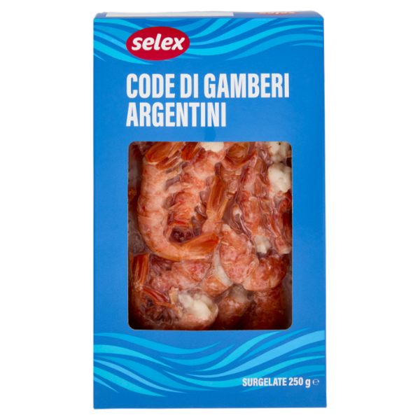 Selex Code di Gamberi Argentini Surgelate 250 g