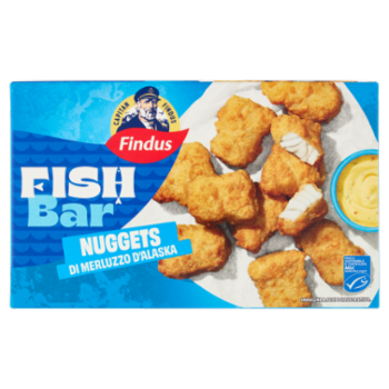 Capitan Findus Fish Bar Nuggets Di Merluzzo D'Alaska 245 g