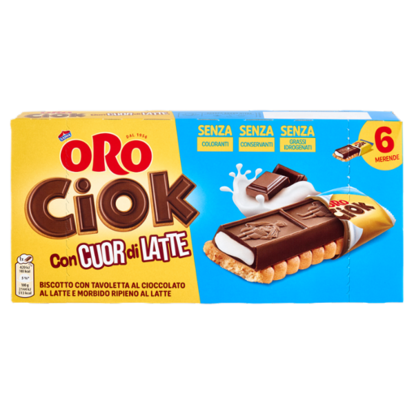 Oro Ciok con Cuor di Latte 120 g