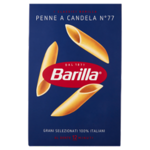 Barilla Pasta Penne a Candela N.77 100% Grano Italiano 500g