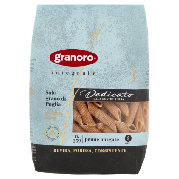 granoro Dedicato integrale n.259 penne birigate 500 g
