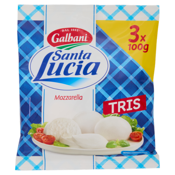 Galbani Santa Lucia Tris Mozzarella 3 x 100 g