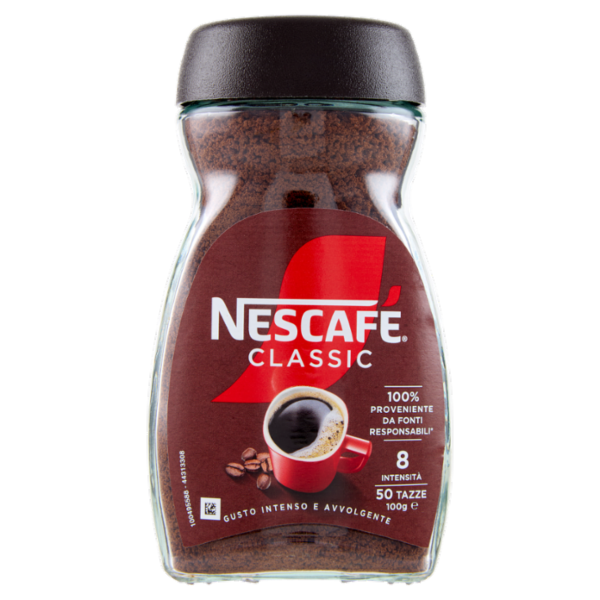 Nescafé Classic Caffé Solubile Barattolo 100 g