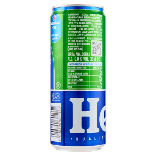Heineken 0.0 Beer 33 cl