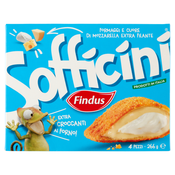 Sofficini Findus 4 Sofficini Formaggi Più Mozzarella 266 g