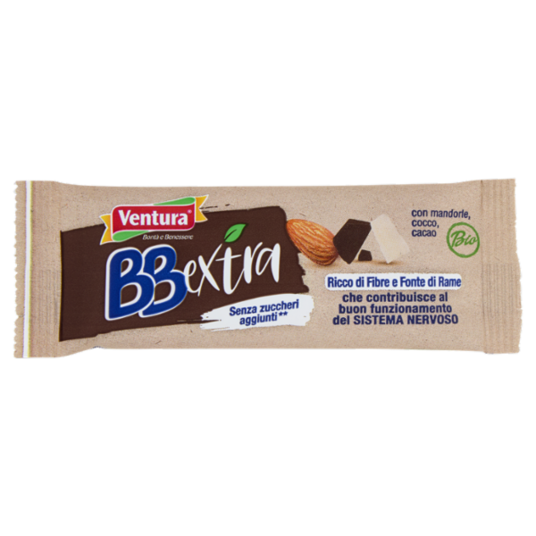 Ventura BBextra Bio con mandorle, cocco, cacao 30 g