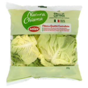 Selex Natura Chiama Cuori Di Lattuga Lavati e Pronti Per Il Consumo 200 g