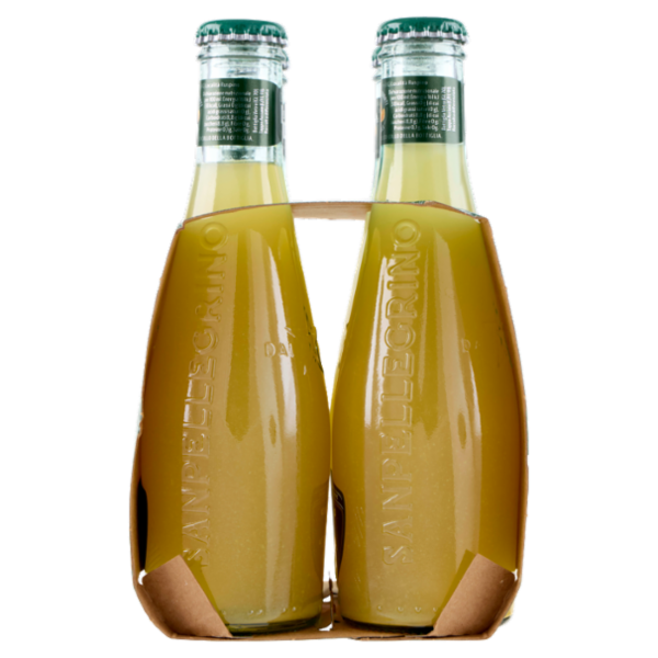 BIBITE SANPELLEGRINO, Bevande Gassate, Naturali, Aranciata Amara, Vetro 4x20cl