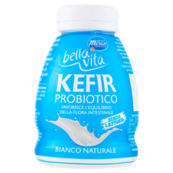 Bella Vita Kefir Probiotico Senza Lattosio Bianco Naturale 200 g